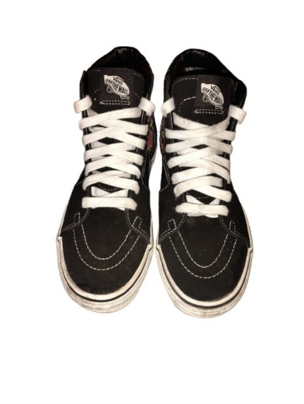 Vans Sk8-Hi "Día de Muertos" Sugar Skull High-Top Sneakers - Men's 6 / Women's 7 - Picture 4 of 13